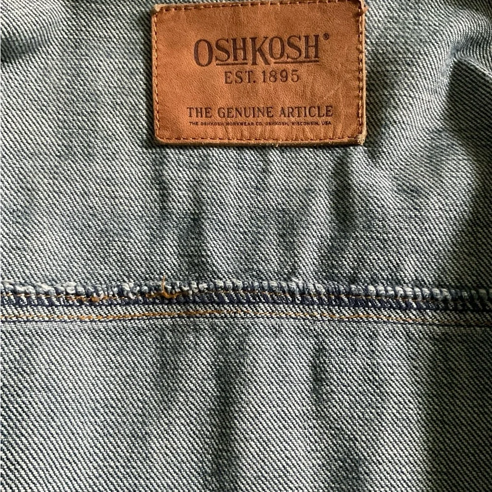 Vintage OshKosh denim jacket size L